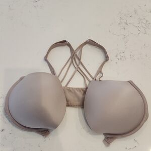 Victoria's Secret Tan Bra with Strappy Back